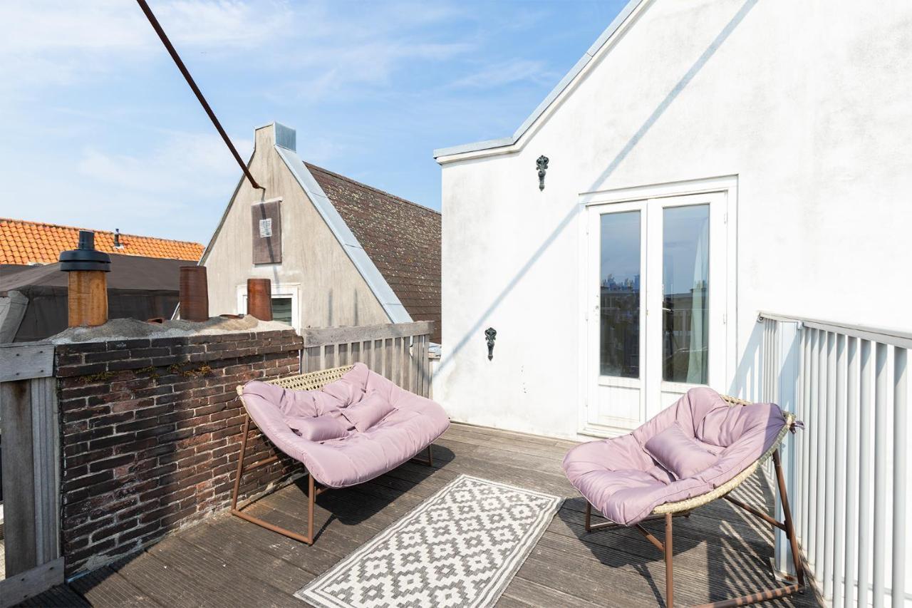 Central Top Floor Apartment With Private Balcony - Apt 3 Amsterdam Exterior foto